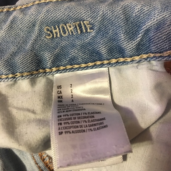 Junior American Eagle Shortie's - Picture 4 of 6